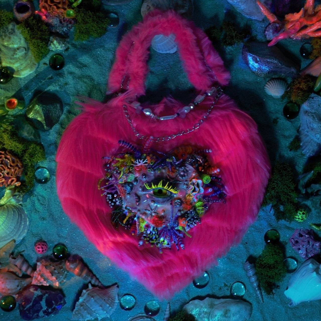 Luminous Ocean Eye Handbag