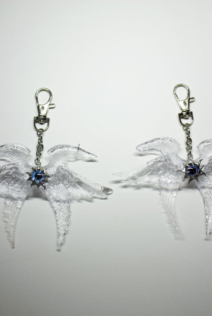 Eye Angel Charm / Transparent / 1 PC