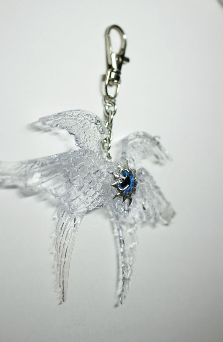 Eye Angel Charm / Transparent / 1 PC