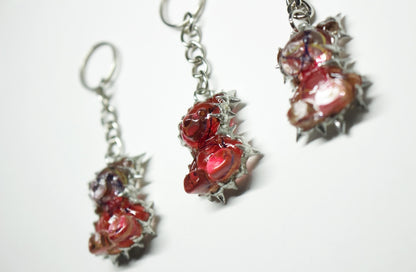 Transparent Anatomy Bear Charm / 1 PC